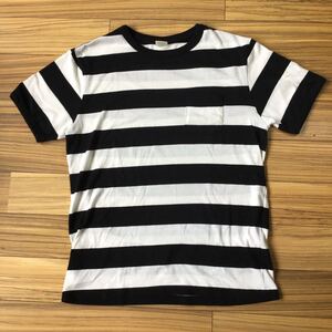 送料無料中古cheswickボーダーポケットTシャツLサイズ