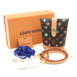 【A02569】新品未使用 LOUIS VUITTON ルイヴィトン モノグラム クラギー エンベロップ ポーチ M83344 ショルダーバッグ チョコレート