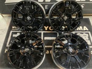 ◆SALE 1000円～ 希少!! ABARTH アバルト 695 EDIZIONE MASERATI 純正 17×7J+38 98/4H ホイール4本SET!! 499台限定品!! ブラック 595/FIAT