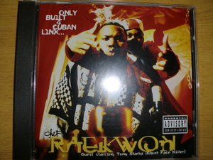 美品 Raekwon [Only Built 4 Cuban Linx][Wu-Tang Clan] Ghostface Killah RZA Inspectah Deck U-GOD Cappachino Method Man Masta Killa