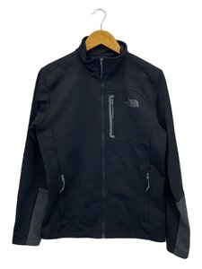 THE NORTH FACE◆ジップパーカー/S/ポリエステル/BLK/全体毛玉有