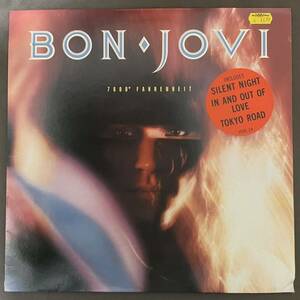 Bon Jovi「7800°Fahrenheit」VERL24 UK盤 ボン・ジョヴィ