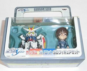 【中古】 とるとるキャッチャー 機動戦士ガンダムSEED ガンダム＆パイロットSDフィギュアセット ストライクガンダム＆