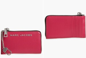 US限定　2024aw　MARC JACOBS マーク ジェイコブス Small Zip Card Wallet　　LAから最新本物をお届け♪