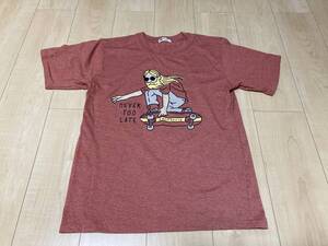 新品　未使用　★　プリント　Ｔシャツ　レディース　Ｍ