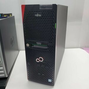 ＠T0444 Fujitsu PRIMERGY TX1330 M3 /Intel E3-1240 V6/Mem-32G/CP400i/RAID1/SATAHDD 3.5inch 3TB×2/DVD/鍵付属/WinSvr2016Std