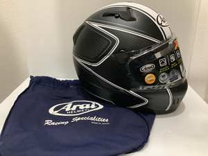 2649 未使用 ARAI XD DIABRO フラットカラー 59-60cm Lサイズ ヘルメット　バイク