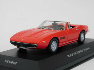 ■IXO イクソ 1/43 マセラティ ギブリ スパイダー（レッド）MASERATI GHIBLI Spyder ミニカー モデルカー