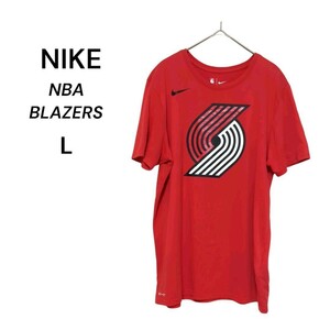 NIKE NBAチーム ブレイザーズ ロゴTシャツ DRI-FIT 半袖