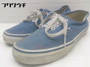 ◇ VANS バンズ スニーカー シューズ 24.5cm ライトブルー系 ウィメンズ