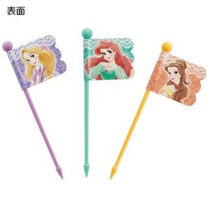 ディズニー ランチピックス 9本入 [3柄×3本入] プリンセス スケーター ピック 串 旗 フラッグ 彩り お弁当 デコ ランチ 小物