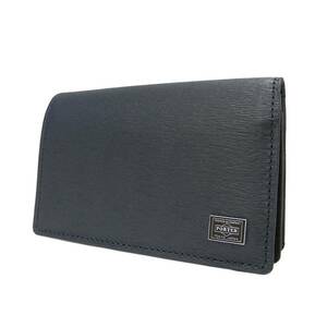 PORTER CURRENT ポーター カレント 名刺入れ ネイビー 品番：052-02207