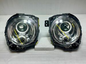 S-3715 ラパン 左右 ヘッドライト HID HE33S ICHIKOH 1915 SUZUKI LAPIN 純正 10.29