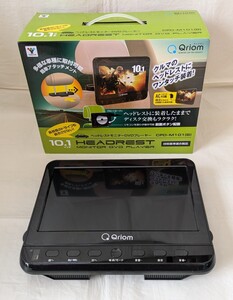 YAMAZEN　Qriom ヘッドレストモニターDVDプレーヤー CPD-M101 