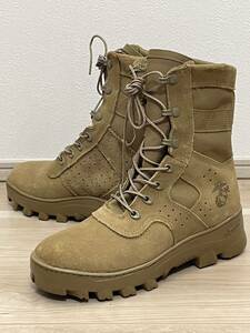 米軍放出品　未使用 ＲＯＣＫＹ　ＵＳＭＣ　ＴＲＯＰＩＣＡＬ　ＢＯＯＴ　６.５Ｍ