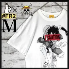 【即完売モデル】FR2 ワンピース コラボ ビッグロゴ ルフィ Tシャツ 希少