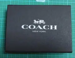 COACH　空き箱　黒 ボックス