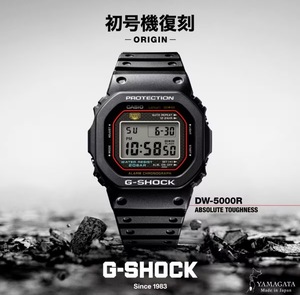 ★新品未使用 DW-5000R-1AJF 初代 G-SHOCK 復刻 CASIO カシオ