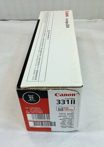 《CANON》 純正品 トナーカートリッジ　331Ⅱ BK ブラック　 CRG-331IIBLK 　=未使用＝