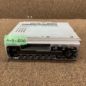 AV9-600 激安 カーステレオ KENWOOD RX-370 00302530 カセットデッキ FM/AM オーディオ 通電未確認 ジャンク