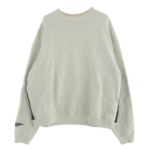 KAPITAL キャピタル BIG CREW SWEAT BONE 骨 プリント スウェット グレー系 ブラック系 F【中古】