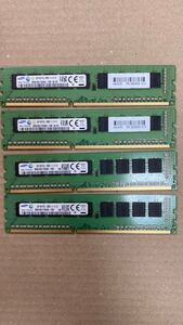 16GB SAMSUNG デスクトップ用 メモリ DDR3 4GB 4枚