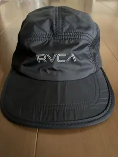 RVCA 黒 ナイロン キャップ