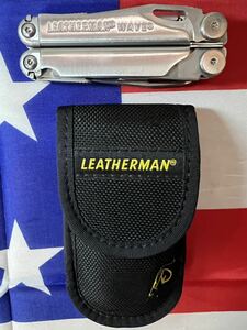 中古美品　LEATHERMAN WAVE マルチツール