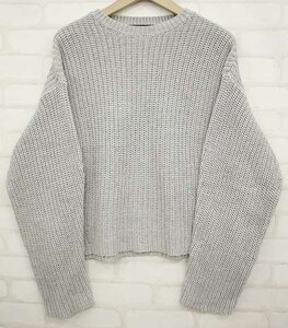 2T1630■UNUSED 16ss 3G crew neck knit sweater US1133 アンユーズド クルーネックニットセーター