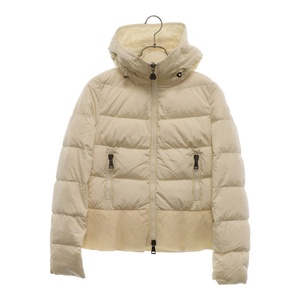 MONCLER モンクレール 16AW NESEA ネセア アームロゴワッペン ダウンジャケット ホワイト レディース B20934588085 54155