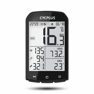 AL021:GPS自転車コンピュータワイヤレスcycplus m1防水スピードメーター走行距離計ant + bluetooth5.0サイクリング自転車アクセサリー