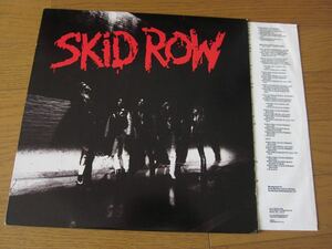 □ SKID ROW ファースト　 米盤オリジナル 両面DMM STERLING刻印