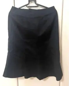 コムサ　マーメイドスカート　黒　サイズS スカート