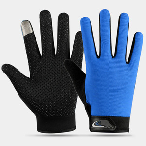 ☆ ブルー ☆ トレッキンググローブ スポーツ アウトドア pmyglove02 トレッキンググローブ サイクリンググローブ 滑り止め 手袋 スポーツ