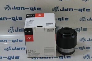 関西 Ω SONY E 50mm F1.8 OSS SEL50F18 激安価格!! この機会にぜひ!! J603611 Y