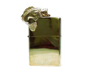 希少☆ZIPPO ジッポー 鯉 メタル貼り ヴィンテージ