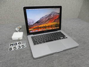 MacBook Pro A1278 究極PC◆ CS6＆Office付◆13.3型◆PC1台で,ダブルmacOS & Win10◆高性能Core i5 / 8GB / 高速SSD 512GB