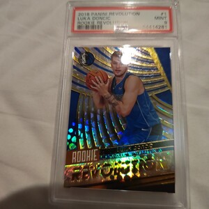 PSA9超激レア 18-19 Panini Revolution Luka Doncic ルカドンチッチ SSP RC Rookie Revolution ＃1 Mavsエース NBA スーパースター 