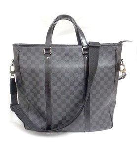 一部難有り Louis Vuitton ルイヴィトン ダミエ グラフィット タダオ N51192 2WAYバッグ