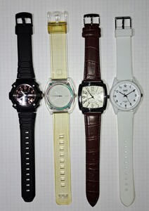 【売切り】NIXON TIME TELLER、RICOH ATRANTA、Polaris、Q&Q ～4本おまとめ～