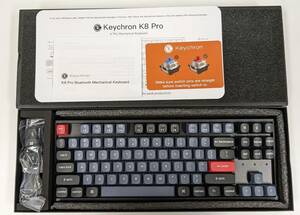 Keychron K8 Pro 青軸 アルミフレーム RGBバックライト