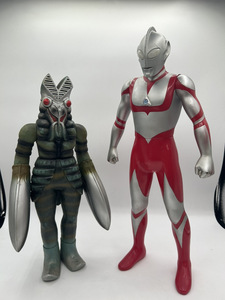 7152-06★ウルトラマンG ウルトラマングレート 京本政樹コレクションフィギュア/ソフビ/円谷プロ /BANDAI /バルタン星人/1984年/当時物★