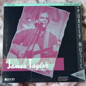 ジェイムス テイラー ライブ US盤LD 送料込み JAMES TAYLOR