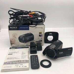 SONY ソニー HDR-CX720V デジタル HD ビデオ カメラ レコーダー ハンディカム HandyCam 充電器・バッテリー・付属品多数有 簡易動作確認済