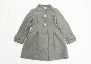 ◇【ARMANI JUNIOR アルマーニジュニア】子供服 コート グレー 7A 124cm