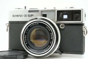 良品 OLYMPUS 35SP 35 SP G.ZUIKO 42mm f/1.7 レンジファインダー フィルムカメラ 301987