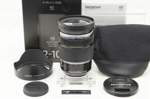 ☆極上美品☆ OLYMPUS オリンパス M.ZUIKO DIGITAL ED 12-100mm F4.0 IS PRO 元箱 付属品 ♯24052804