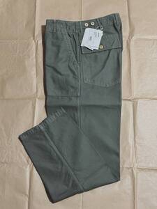 24AW VISVIM BENNING PANTS COLOR:GREEN SIZE:1