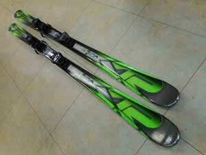 3＃２１８７　【Ｋ２】ＫＯＮＩＣ８０　大人スキー／長さ：１７０ｃｍ　対応ソール(約)：２６０～３８８ｍｍ　※訳有【小樽店】