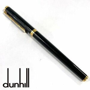 dunhill/ダンヒル ペン先 14K 14金 万年筆 筆記用具 文房具 ステーショナリー ブラック系×ゴールド系 筆記未確認 現状品